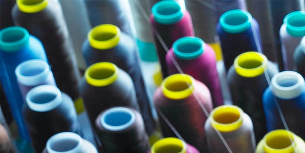 Spools of threads